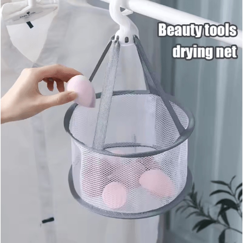 Mesh Makeup Brush Drying And Storage Bag Anti Deformation Air Dry Organizer 3