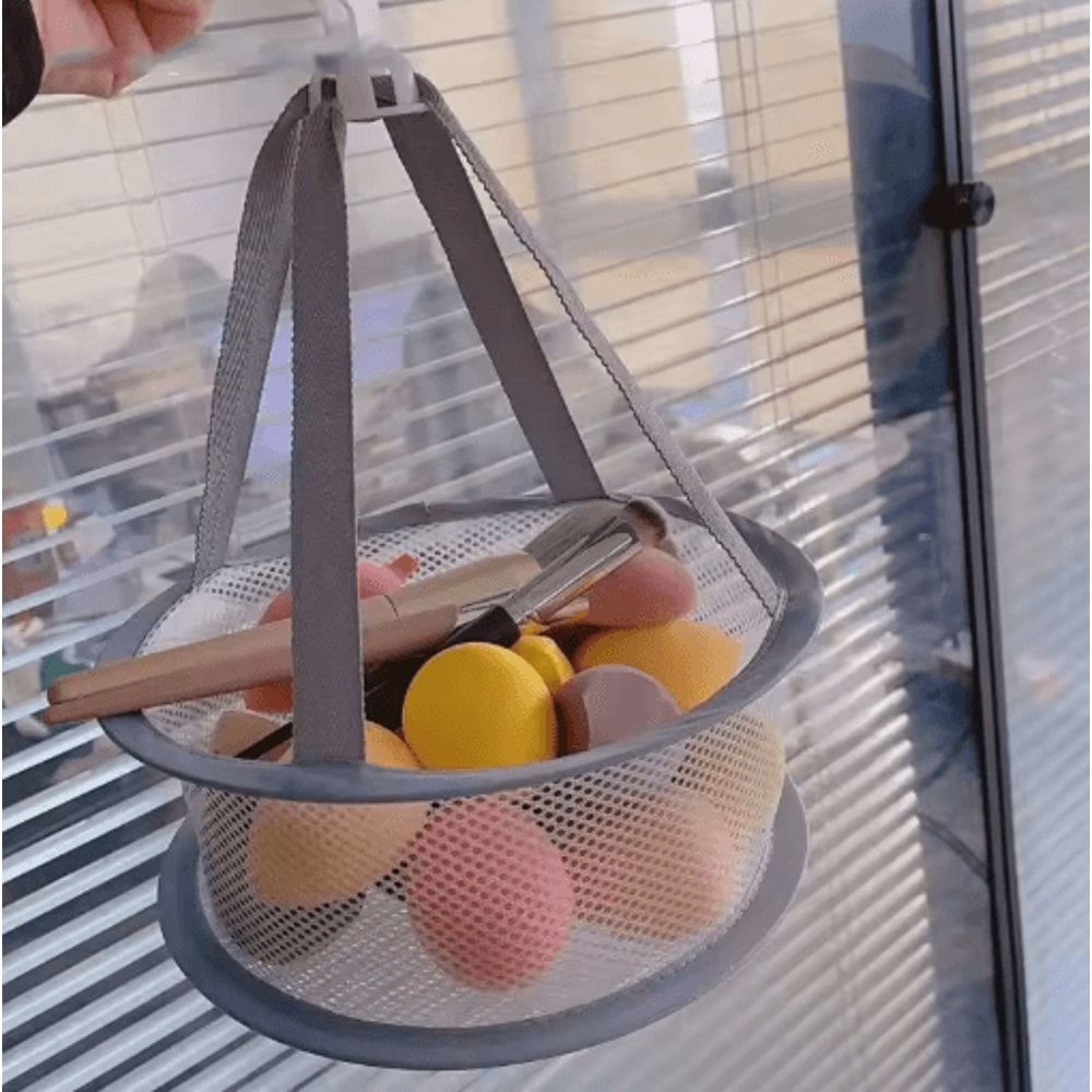 Mesh Makeup Brush Drying And Storage Bag Anti Deformation Air Dry Organizer 5