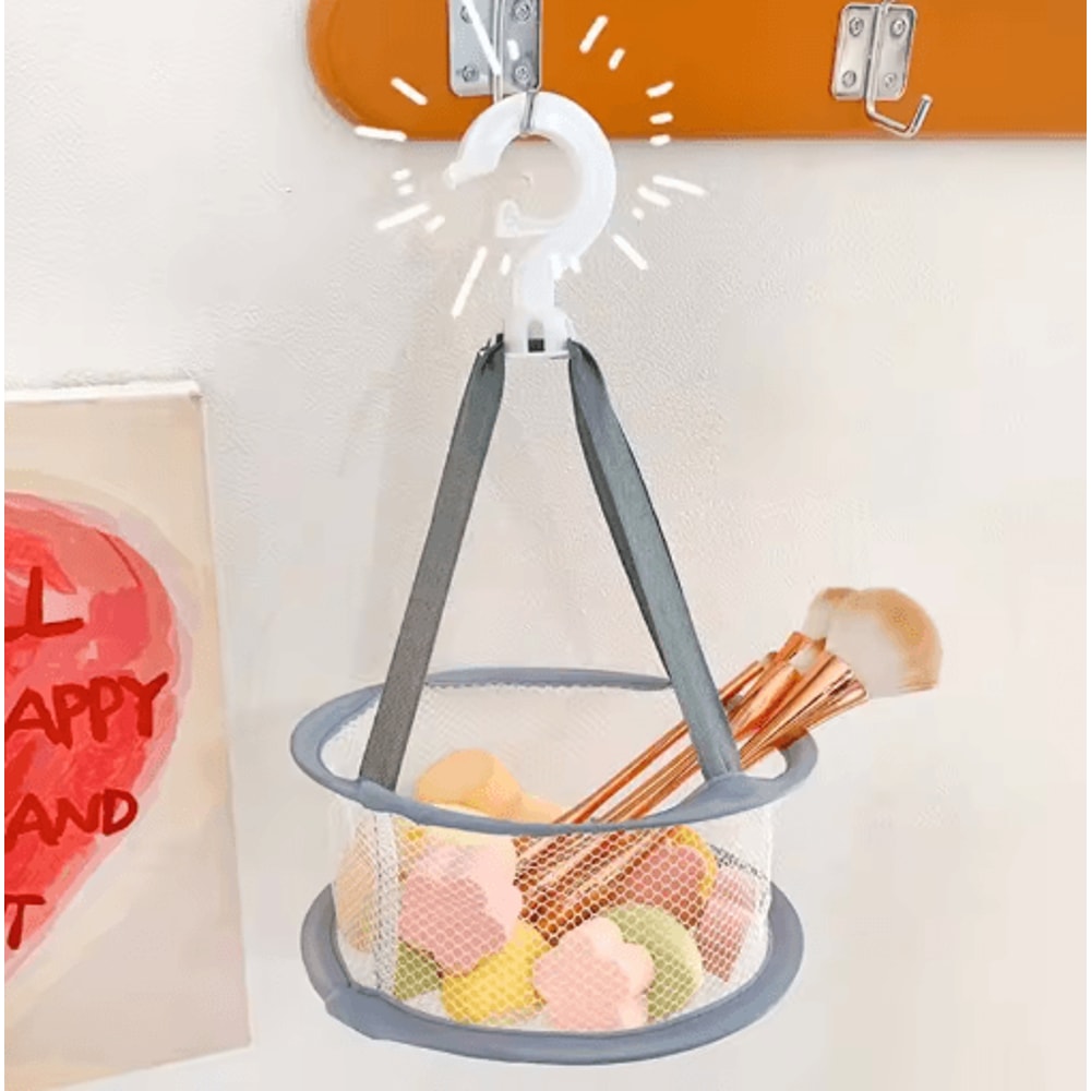 Mesh Makeup Brush Drying And Storage Bag Anti Deformation Air Dry Organizer 6