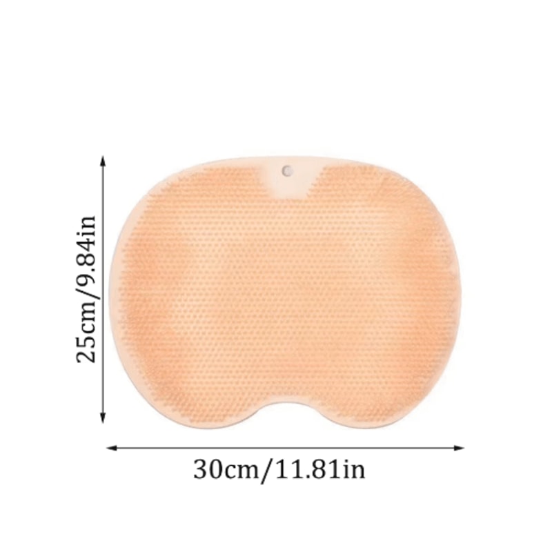 Anti Slip Shower Foot Massage Mat Suction Cup Bath Scrubber And Safety Mat 6