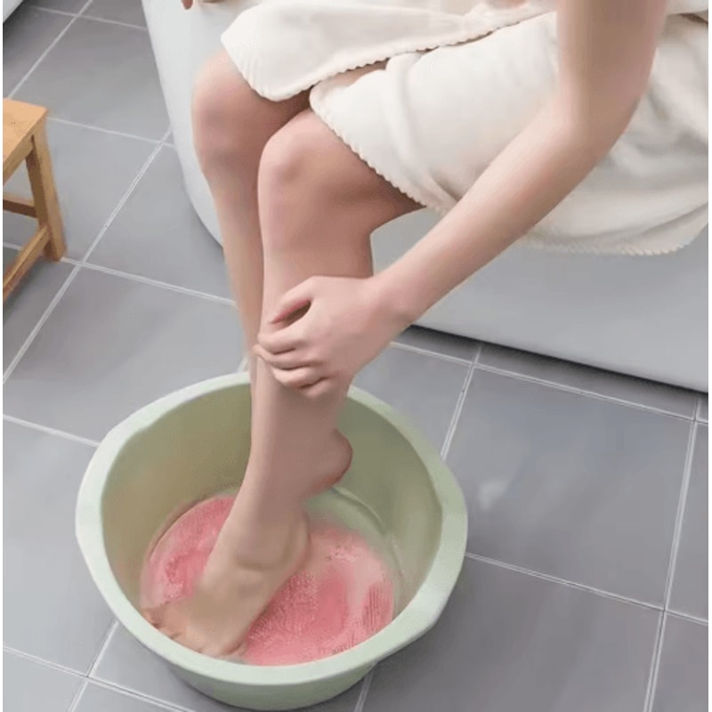 Anti Slip Shower Foot Massage Mat Suction Cup Bath Scrubber And Safety Mat 9