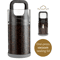 Premium Airtight Coffee Canister With Vacuum Seal FreshnessLock Push Lid Coffee Bean Storage 0