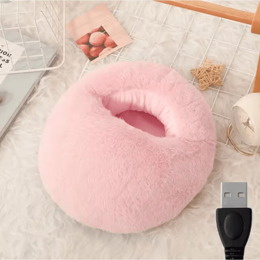 Electric Foot Warmer With Constant Temperature Heating Soft Velvet Washable Feet Heater Pad 3