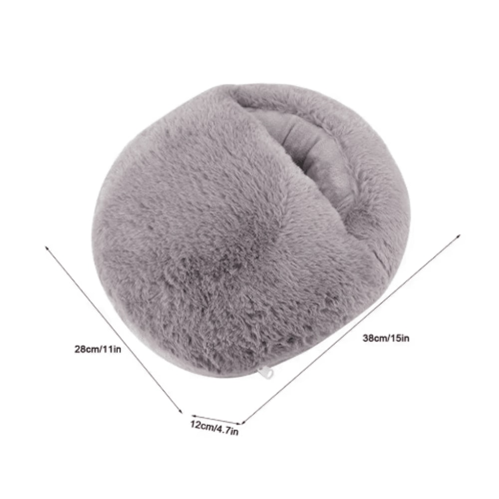 Electric Foot Warmer With Constant Temperature Heating Soft Velvet Washable Feet Heater Pad 4