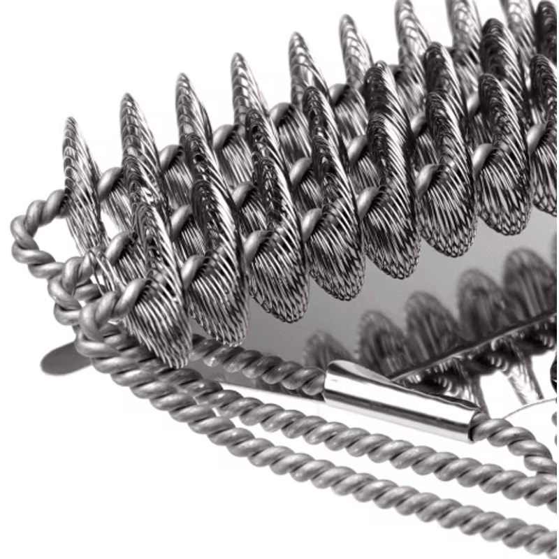 Safe BristleFree Grill Brush Stainless Steel BBQ Grill Cleaner For Safer Grilling 7