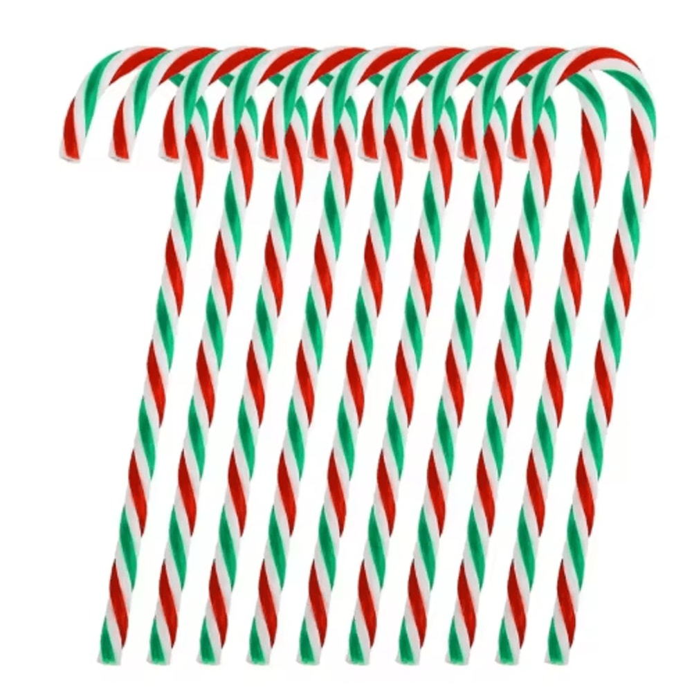 Christmas Candy Cane Acrylic Ornaments Festive Xmas Tree Hanging Pendants 1