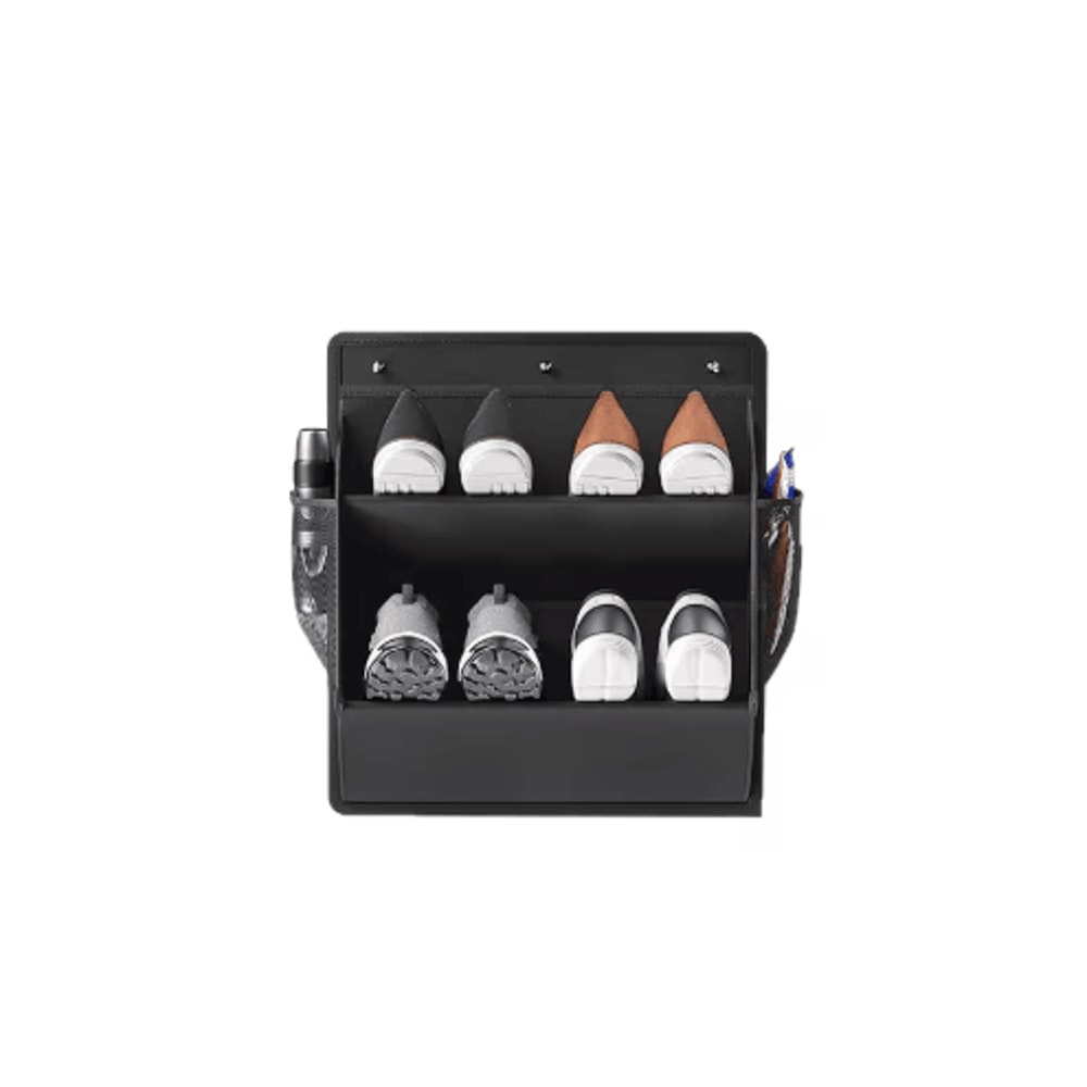 Over Door Hanging Organizer With MultiPocket Shoe Storage NoTool SpaceSaving Wall Organizer 2