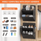 Over Door Hanging Organizer With MultiPocket Shoe Storage NoTool SpaceSaving Wall Organizer 5