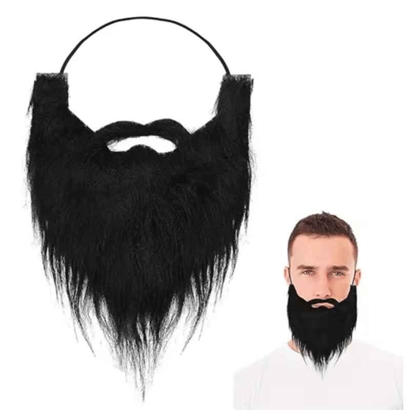 Fake Party Beard Costume Long Santa Claus Halloween Beard For DressUp 2