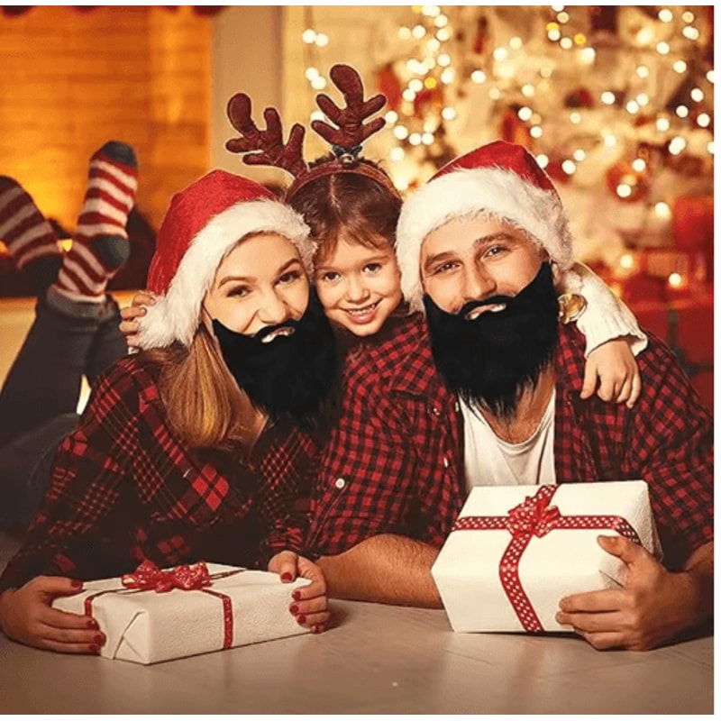 Fake Party Beard Costume Long Santa Claus Halloween Beard For DressUp 5