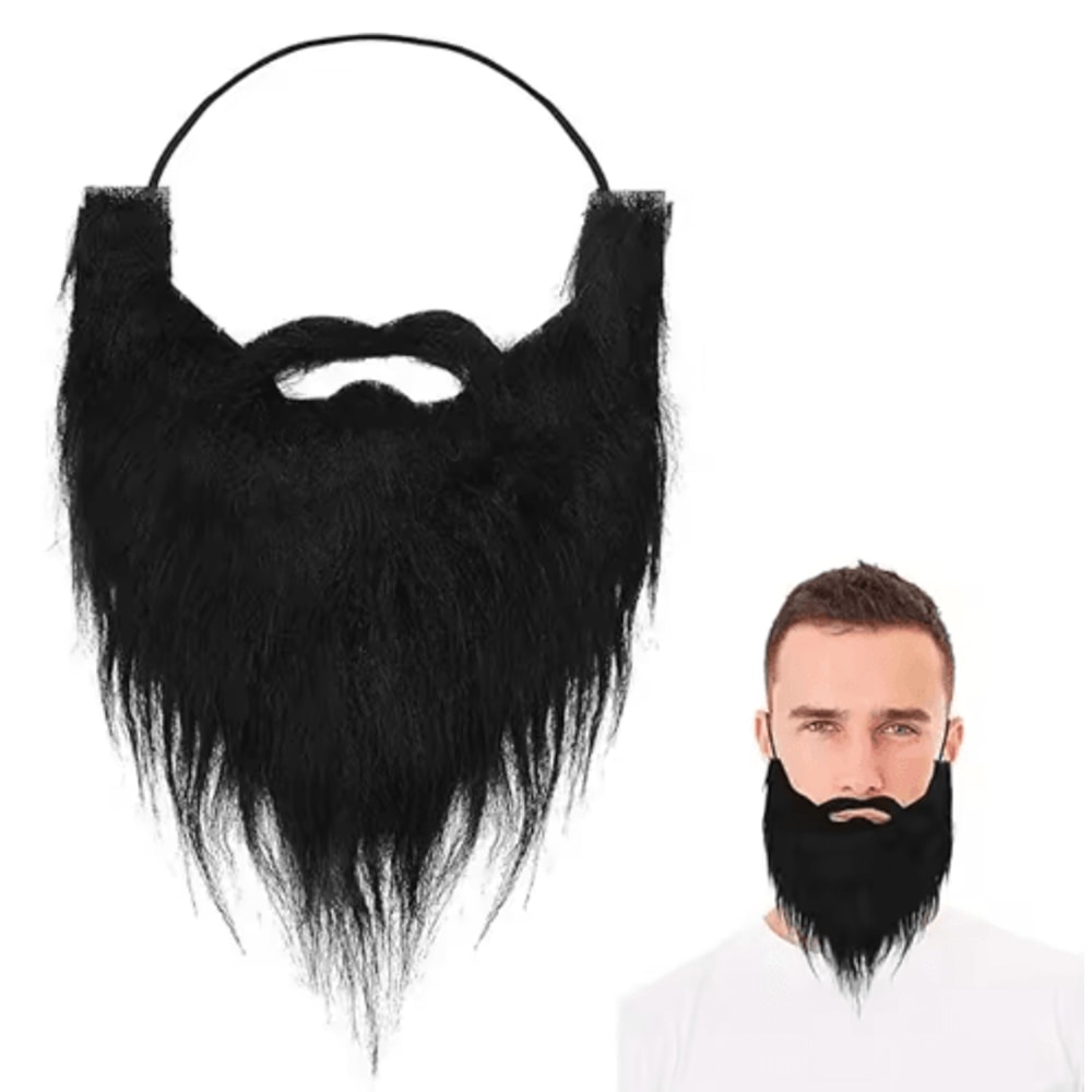 Fake Party Beard Costume Long Santa Claus Halloween Beard For DressUp 0