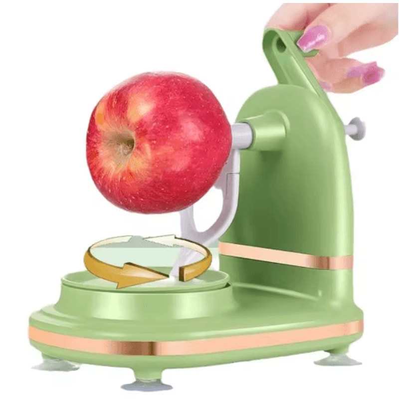 Manual Apple Peeler With Stainless Steel Blades Multifunctional Fruit Potato Peeling Tool 0