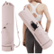 Yoga Mat Bag With Water Bottle Pocket Wet Storage MultiFunctional Fitness Carrier 0