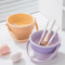 Makeup Brush Cleaning Bowl Set With Silicone Drying Rack Beauty Sponge Puff Cleaner 6