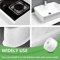 Bathroom Waterproof Sealing Tape PVC Adhesive Sink Edge Sealing Strip 5