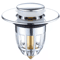 PopUp Drain Filter Stopper Press Bounce Sink Strainer For Bathroom Kitchen 3