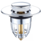 PopUp Drain Filter Stopper Press Bounce Sink Strainer For Bathroom Kitchen 3