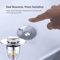 PopUp Drain Filter Stopper Press Bounce Sink Strainer For Bathroom Kitchen 6