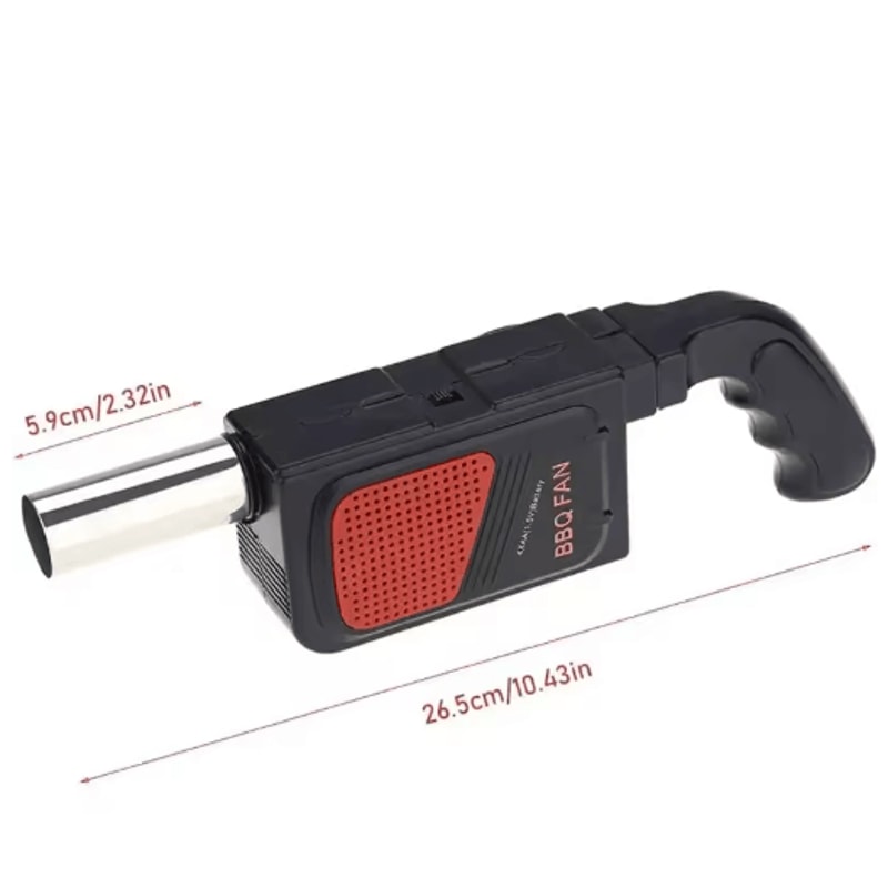 Portable Electric BBQ Air Blower Handheld Charcoal Grill Fan For Camping Picnics 1