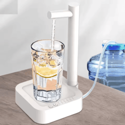 automatic desktop water bottle dispenser – smart rechargeable electric water pump
