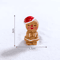Mini Christmas Ornament Dollhouse Figures Gingerbread Man And Snowman Micro Landscape Decor 10