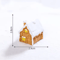 Mini Christmas Ornament Dollhouse Figures Gingerbread Man And Snowman Micro Landscape Decor 5