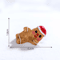 Mini Christmas Ornament Dollhouse Figures Gingerbread Man And Snowman Micro Landscape Decor 11