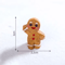 Mini Christmas Ornament Dollhouse Figures Gingerbread Man And Snowman Micro Landscape Decor 12