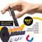 Self Adhesive Magnetic Tape Cuttable Rubber Magnetic Strip For DIY Fixing And Storage 7