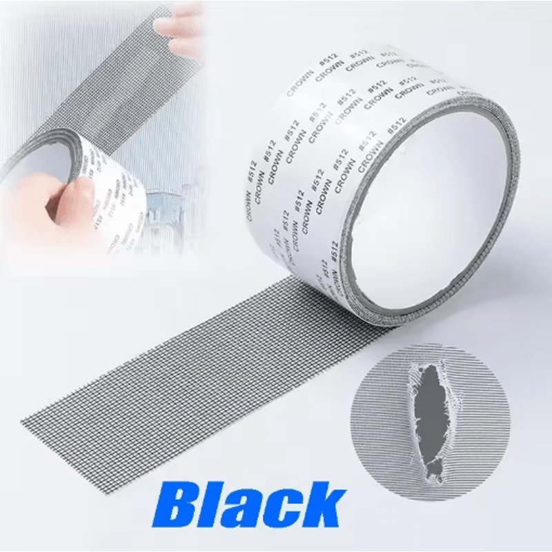 Self Adhesive Screen Repair Tape Durable Window Mesh Patch For Mosquito Net Fixing 3