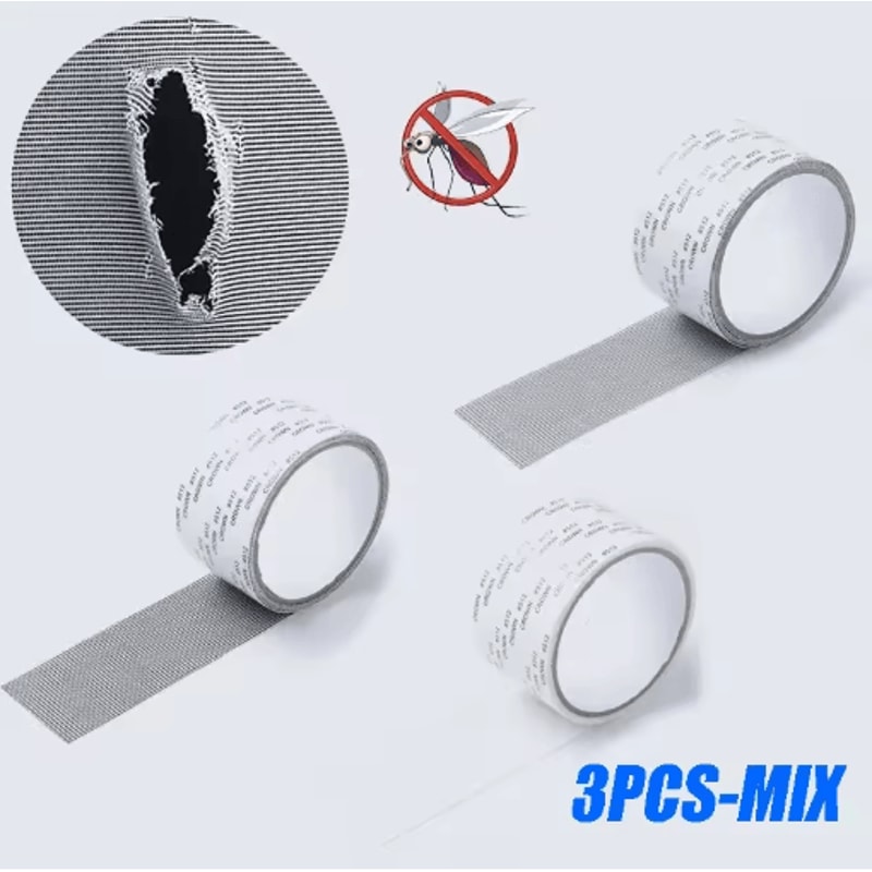 Self Adhesive Screen Repair Tape Durable Window Mesh Patch For Mosquito Net Fixing 6