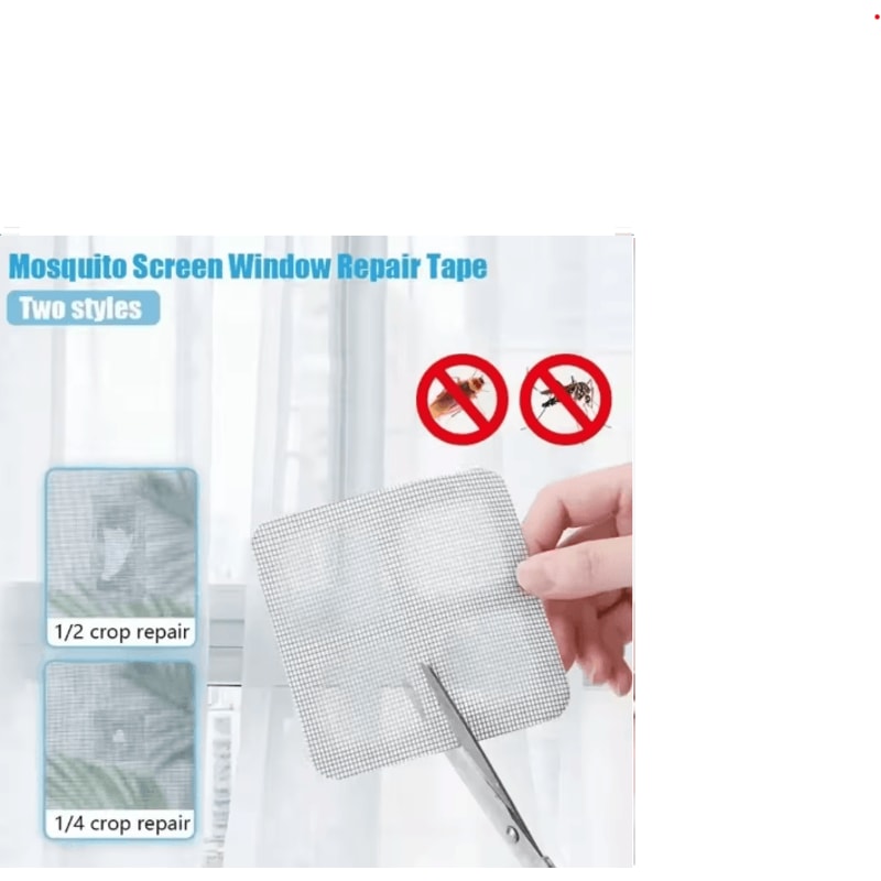 Self Adhesive Screen Repair Tape Durable Window Mesh Patch For Mosquito Net Fixing 8