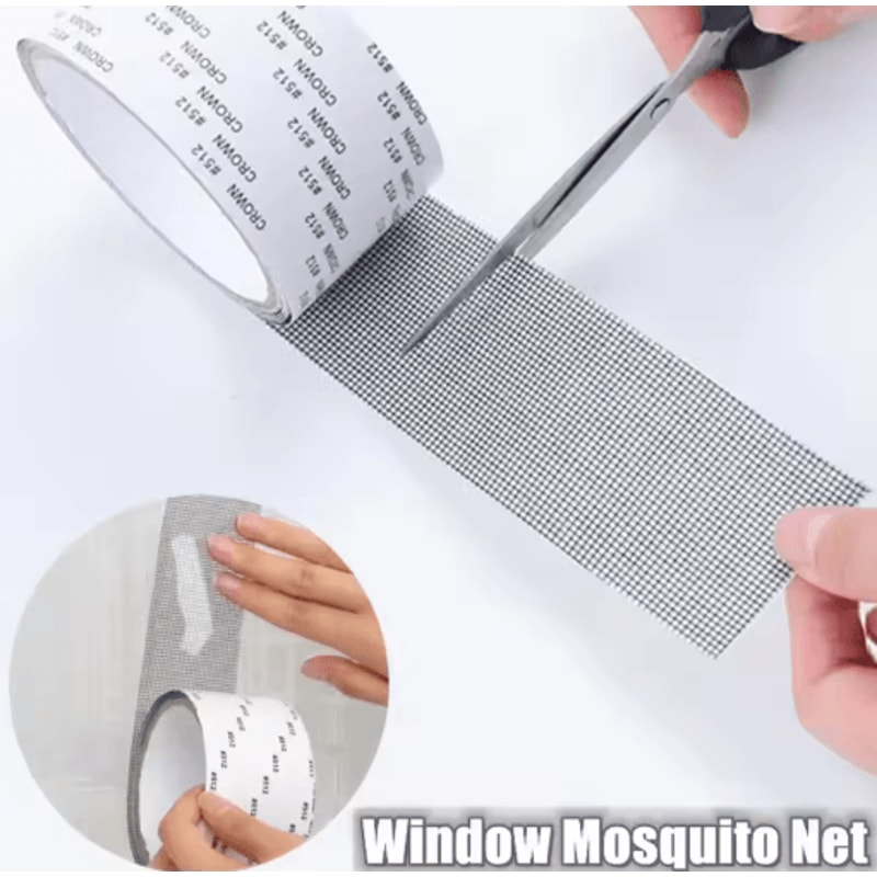 Self Adhesive Screen Repair Tape Durable Window Mesh Patch For Mosquito Net Fixing 11