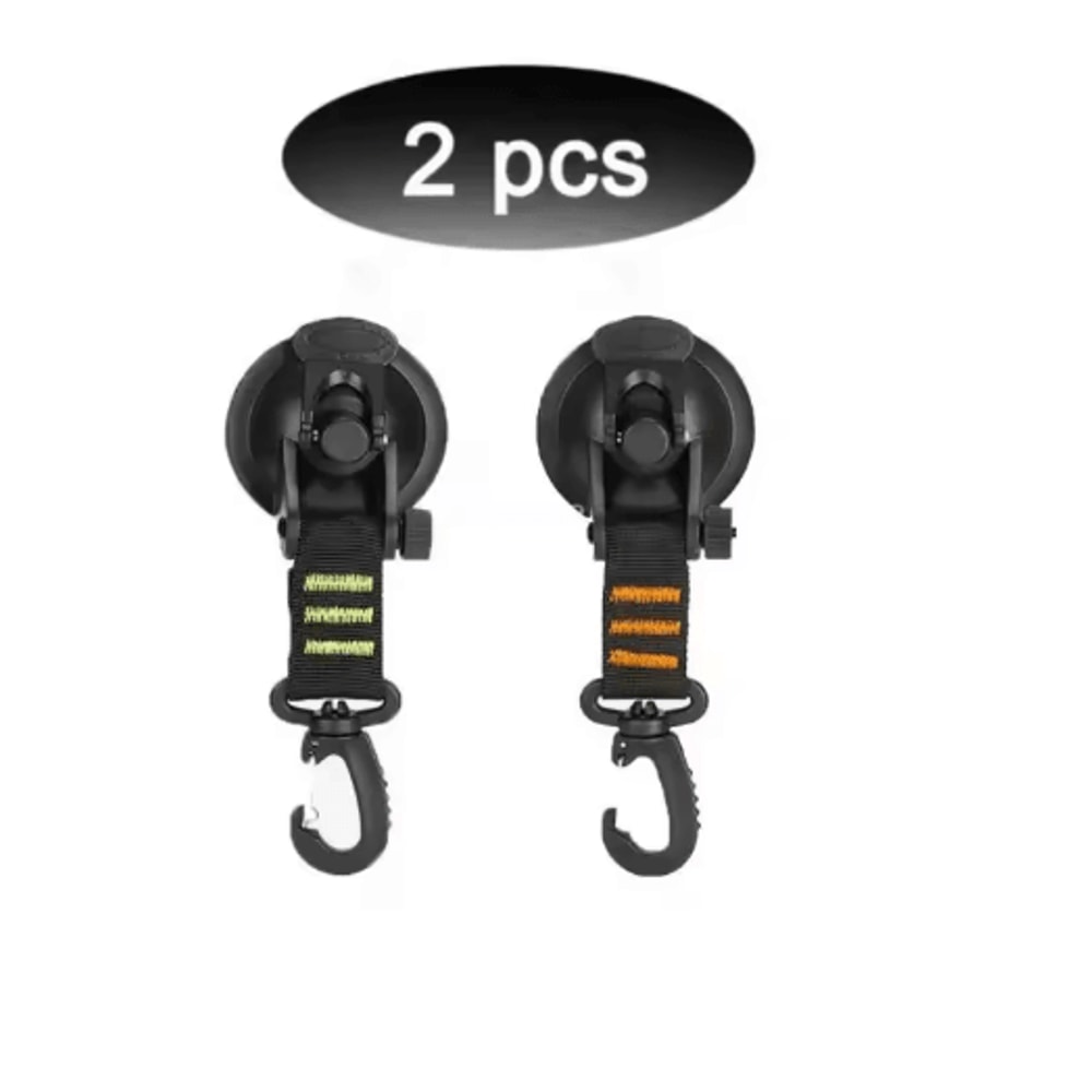 Strong Suction Cup Hook With Buckle Car And Camping Glass Hook For Travel And Hiking 21