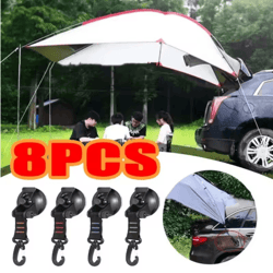 strong suction cup hook with buckle car and camping glass hook for travel and hiking