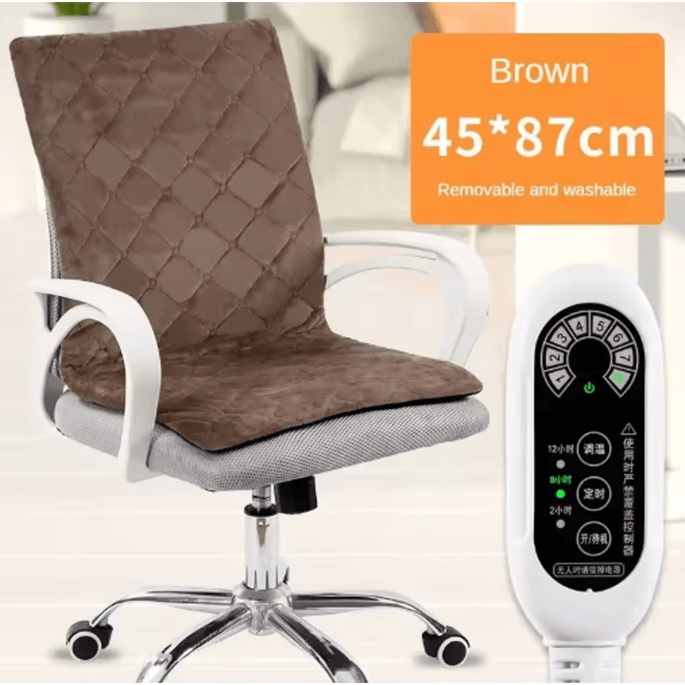 Electric Heated Seat Cushion With Adjustable Thermostat 3