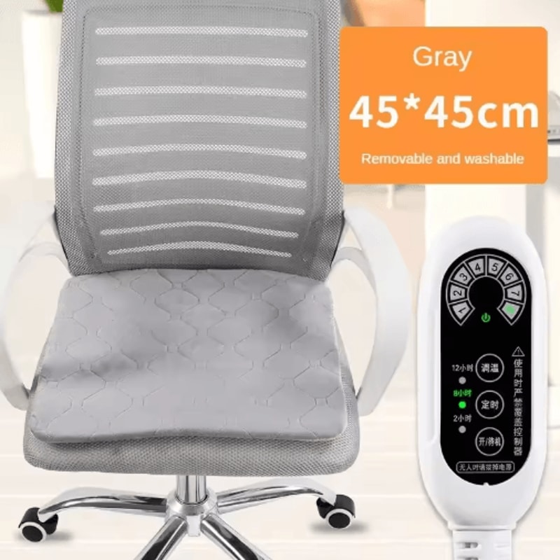 Electric Heated Seat Cushion With Adjustable Thermostat 5