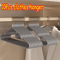 10PCS NonSlip Thick Plastic Clothes Hangers For Daily Drying 2