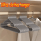 10PCS NonSlip Thick Plastic Clothes Hangers For Daily Drying 2