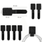 Reusable SelfAdhesive Cable Ties For Desk Wire Organization 4