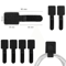 Reusable SelfAdhesive Cable Ties For Desk Wire Organization 4