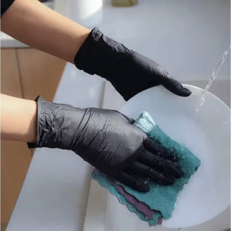 Disposable Nitrile Waterproof Gloves For Kitchen And Household Use 6