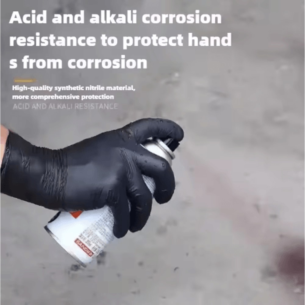 Disposable Nitrile Waterproof Gloves For Kitchen And Household Use 7