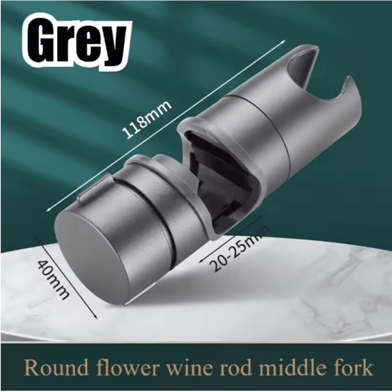 Universal Adjustable Shower Head Holder With Strong Adhesive Mount 12