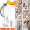 Universal Adjustable Shower Head Holder With Strong Adhesive Mount 16