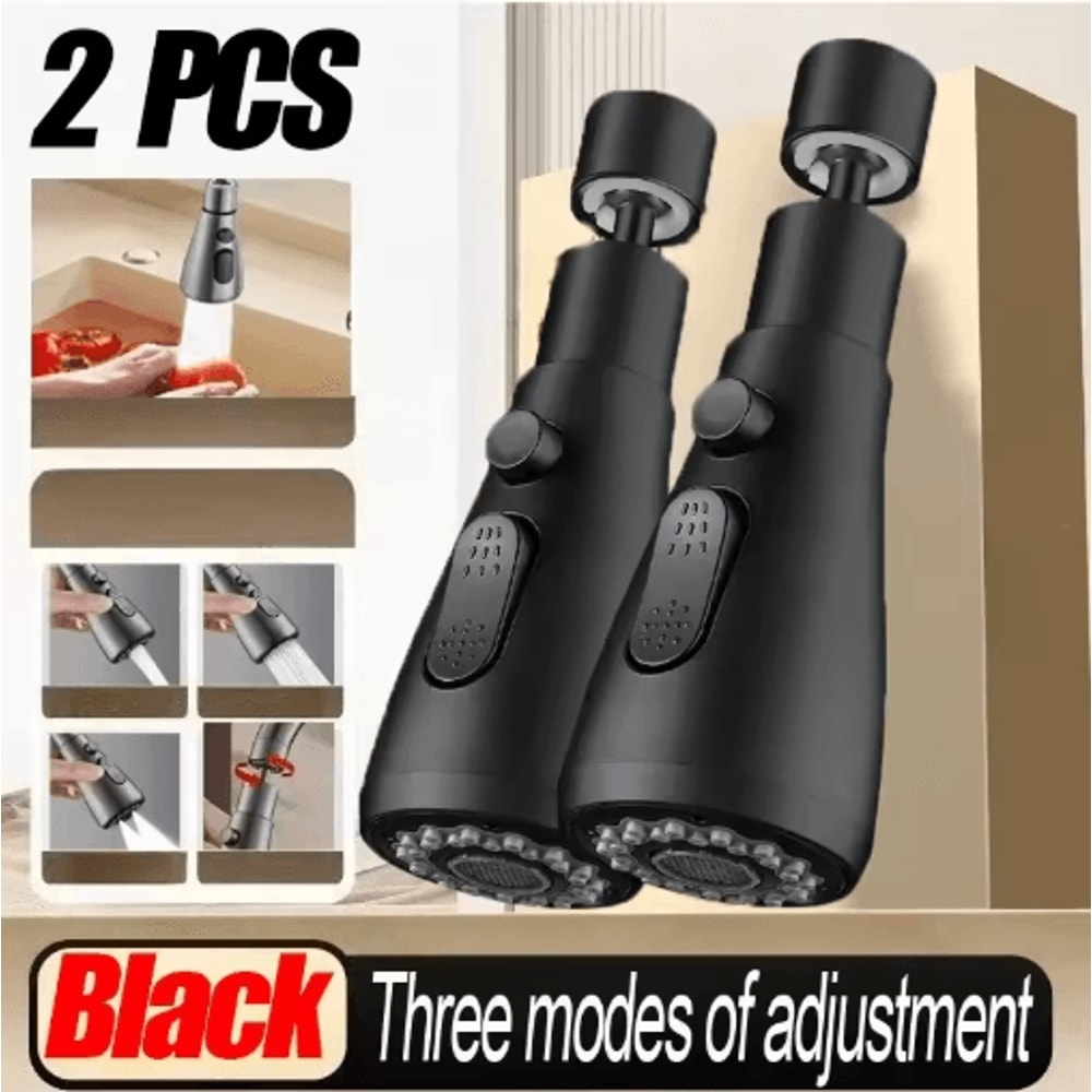 PullOut Kitchen Faucet Sprayer Nozzle With 3 Water Modes 4