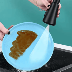 pull-out kitchen faucet sprayer nozzle with 3 water modes