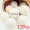 Reusable Wool Dryer Balls Natural Fabric Softener For Laundry 7