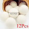 Reusable Wool Dryer Balls Natural Fabric Softener For Laundry 7