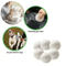 Reusable Wool Dryer Balls Natural Fabric Softener For Laundry 14